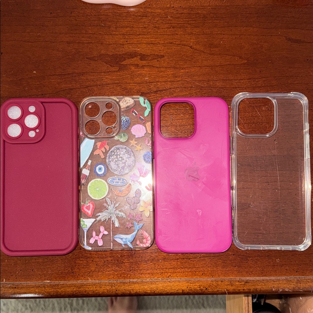 iPhone 16ProMax Cases 4x